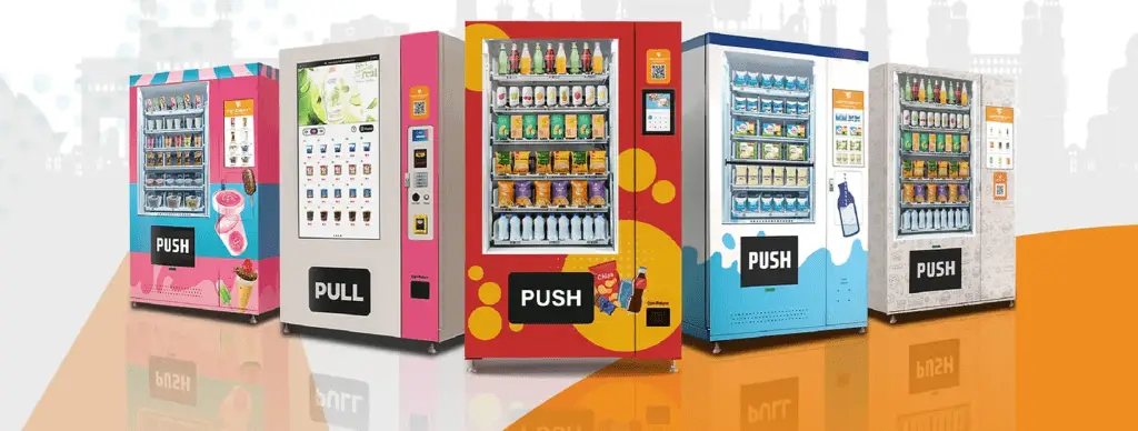 types of vending machine in india